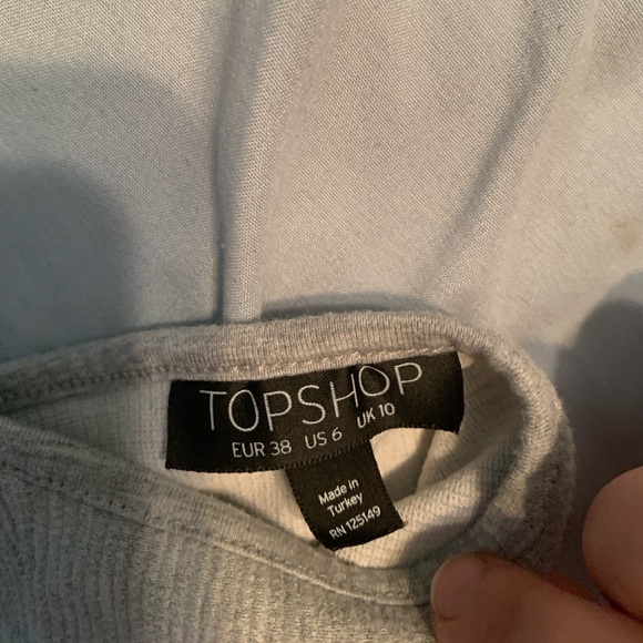 TOPSHOP HALTER TOP 14” PTP - Picture 4 of 4